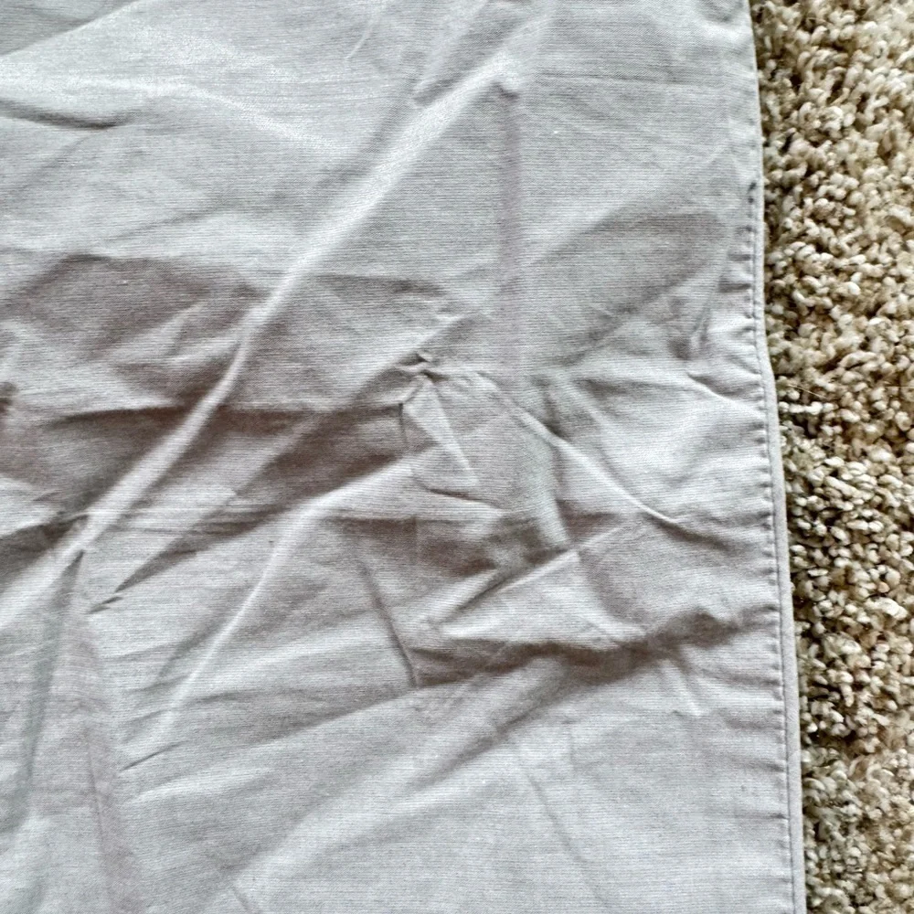 Madison Euro Sham Bundle 100% Cotton Euro Sham 26x26 Gray Euro Sham set of 3 NEW
